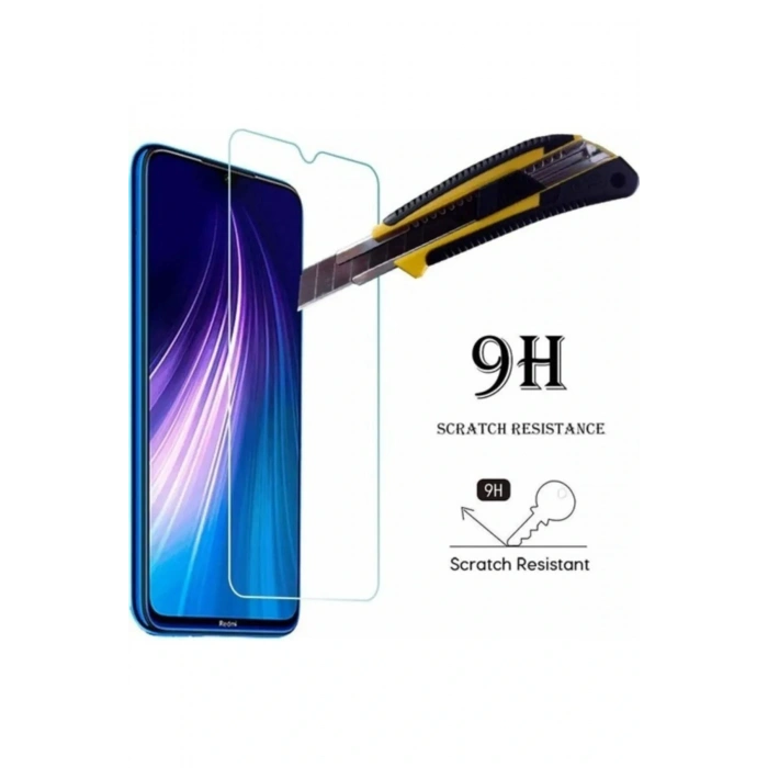 LitaeTrend Xiaomi Redmi Note 8 Pro Uyumlu Premium Ekran Koruyucu 9h Sert Temperli Kırılmaz Cam Koruma Şeffaf