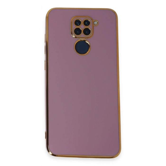 LitaeTrend Xiaomi Redmi Note 9 Kılıf Volet Silikon - Mor