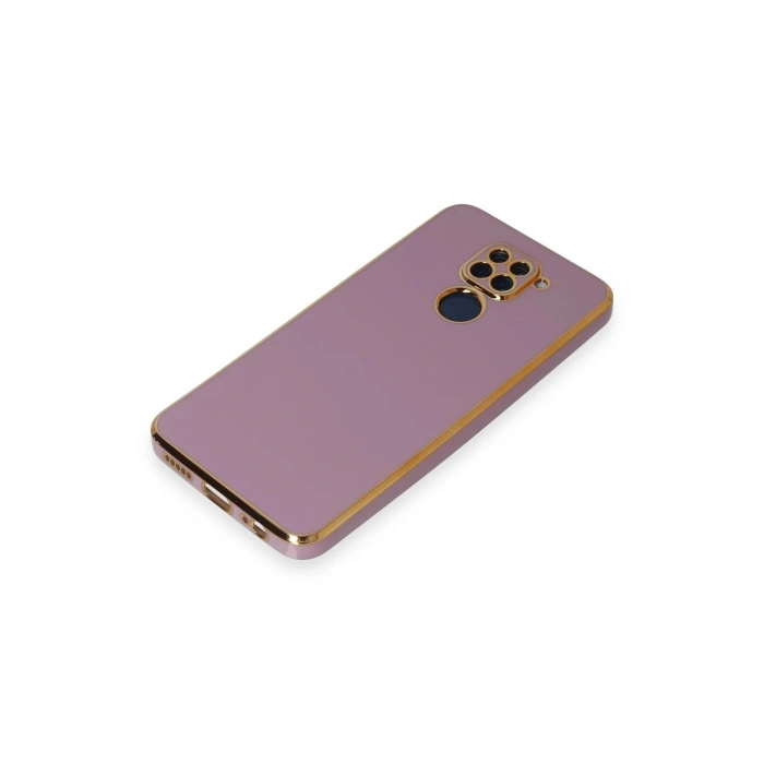 LitaeTrend Xiaomi Redmi Note 9 Kılıf Volet Silikon - Mor