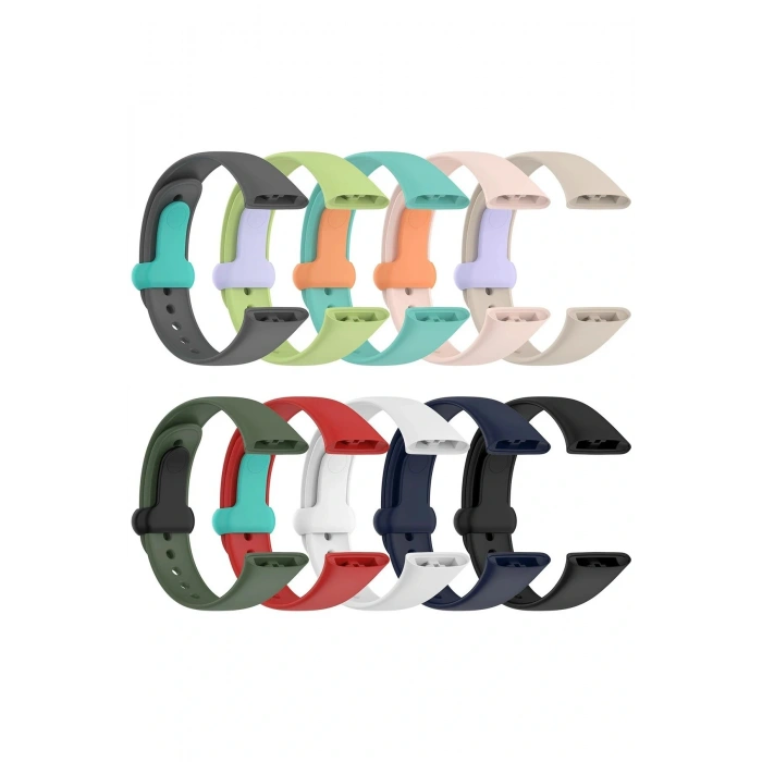 LitaeTrend Xiaomi Redmi Watch 3 Origin Silikon Kordon - Pudra