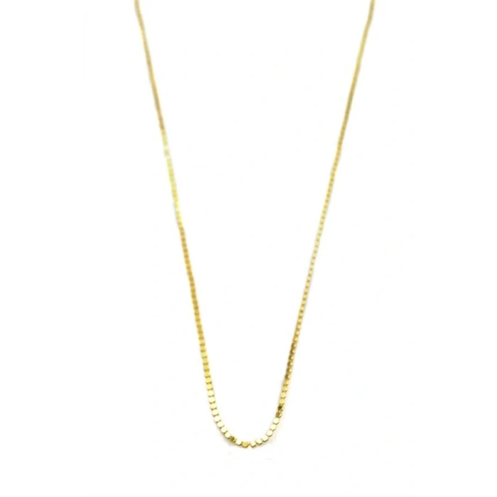 HERŞEYTREND Xuping Ezme Zincir Kolye - 60cm - 14K Altın
