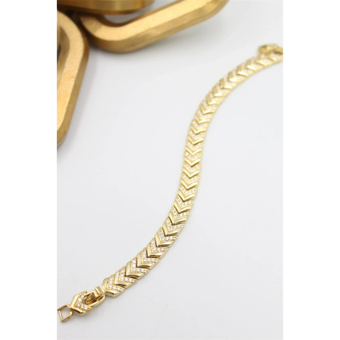 HERŞEYTREND Xuping Vip Bileklik - Altın