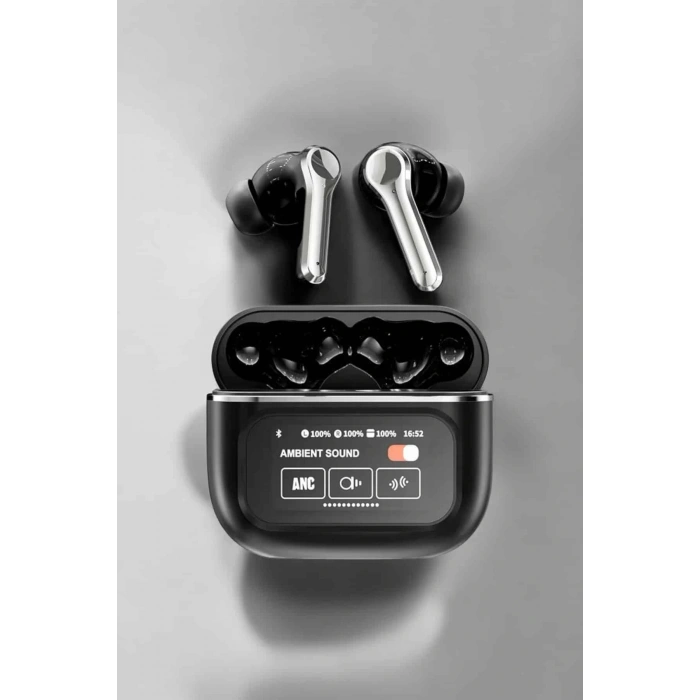 LitaeTrend Yeni Nesil Bluetooth Kulaklık Ekranlı Yüksek Ses Kaliteli Uzun Şarj Süreli