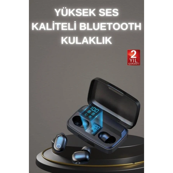 LitaeTrend Yeni Nesil TWS Kablosuz Kulaklık Güçlü Batarya Yüksek Kalite Bluetooth 5.0 ANC Özelliği