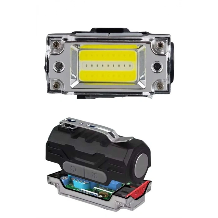 HERŞEYTREND Yüksek Işıklı Şarjlı ve Sensörlü LED Kafa Lambası Kamp Lambası