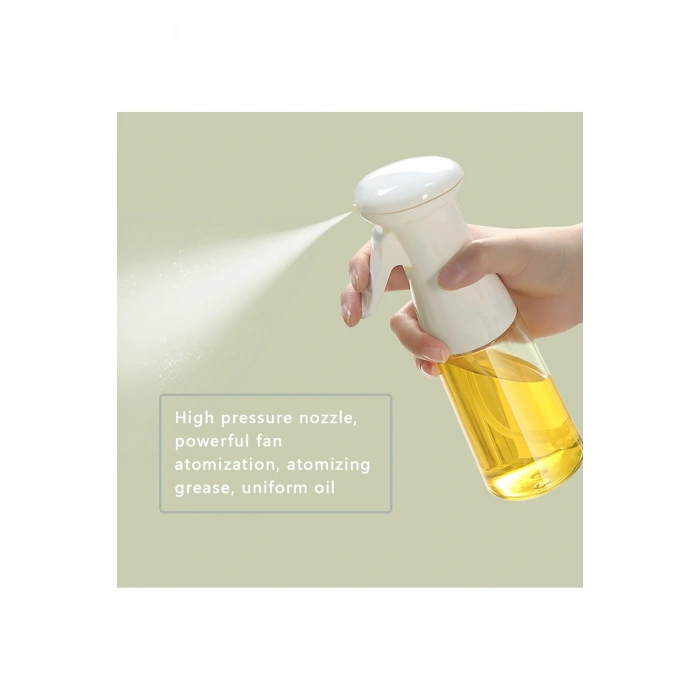 LitaeTrend Zeytinyağı Limon Cam Sprey Şişesi Cam Yağ Püskürtücü Yağdanlık Airfryer Tasarruf 200 ml