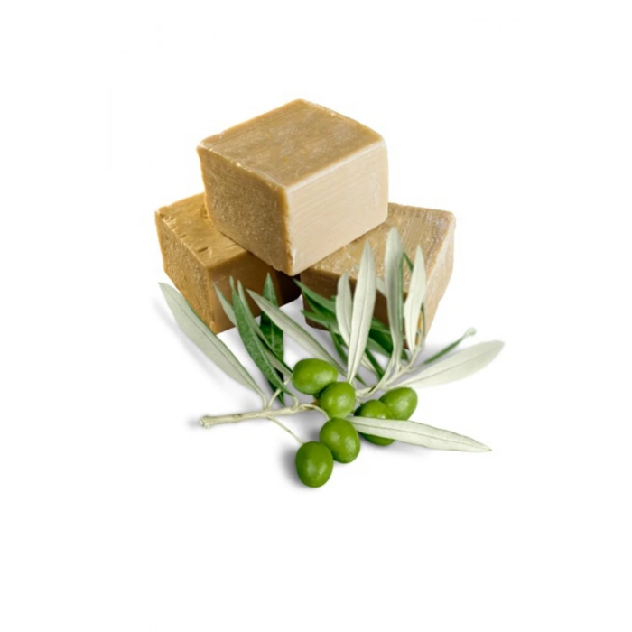 LitaeTrend Zeytinyağı Sabunu Hatay El Yapımı %100 Organik Doğal Yeşil Sabun 1 Kalıp 130 Gram