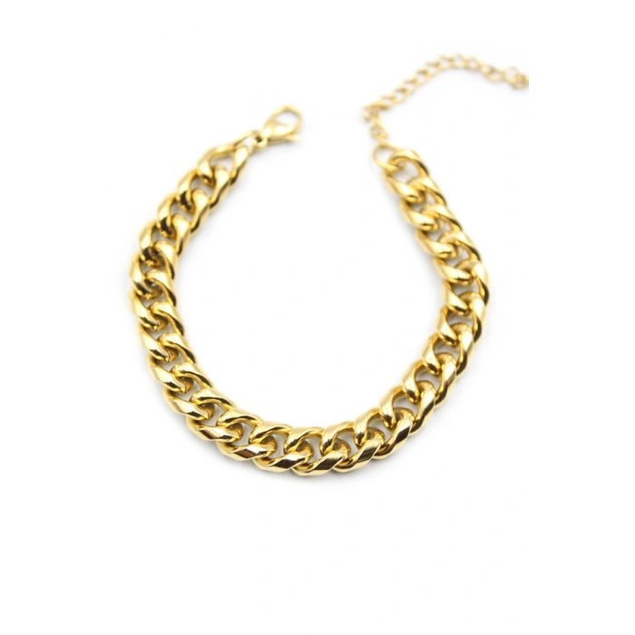 HERŞEYTREND Zincir Bileklik - Altın