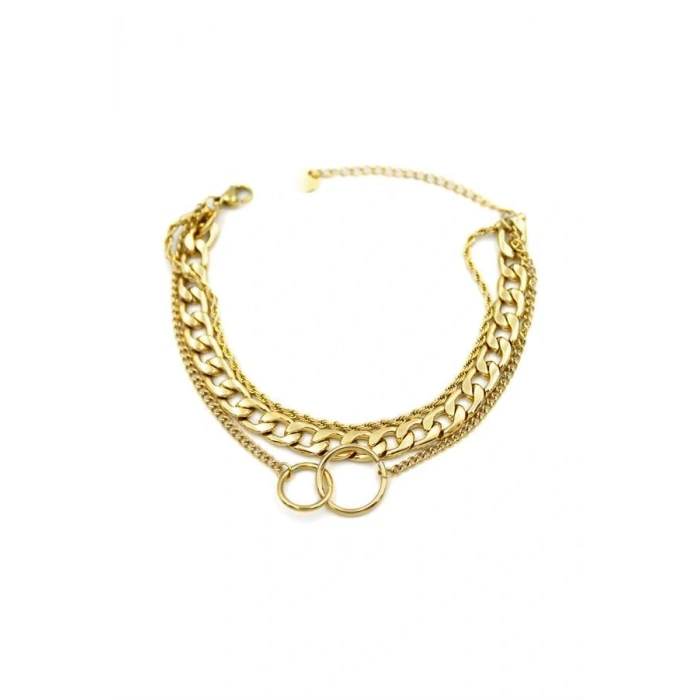 LitaeTrend Zincir Bileklik - Altın