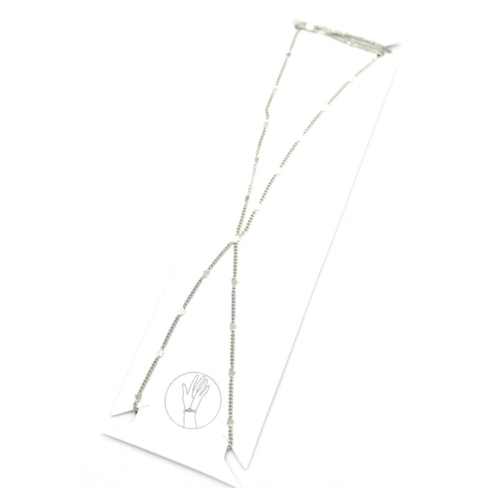 LitaeTrend Zincir Yıldız Şahmeran - Gümüş