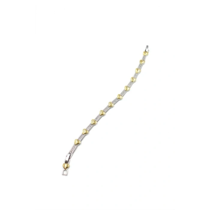 LitaeTrend Zirkon Taşlı Bileklik - Gümüş