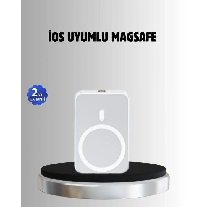 MagSafe Battery Pack – Kablosuz Hızlı Şarj, Kompakt ve Taşınabilir Güç Bankası