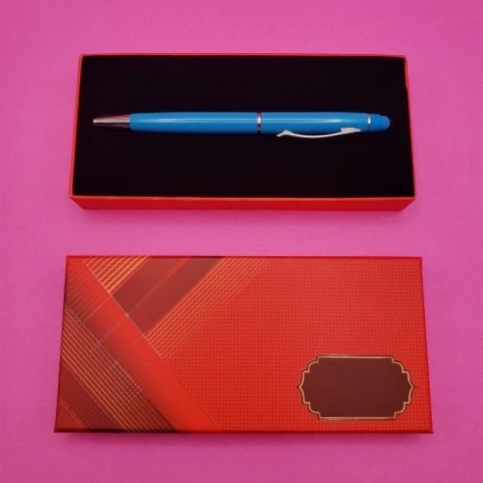 HERŞEYTREND Metal Turkuaz Kalem