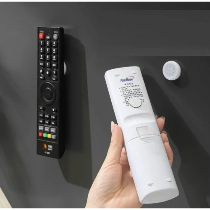 HERŞEYTREND Yapışkanlı Mıknatıslı Çok Amaçlı Kumanda ve Telefon Tutucu