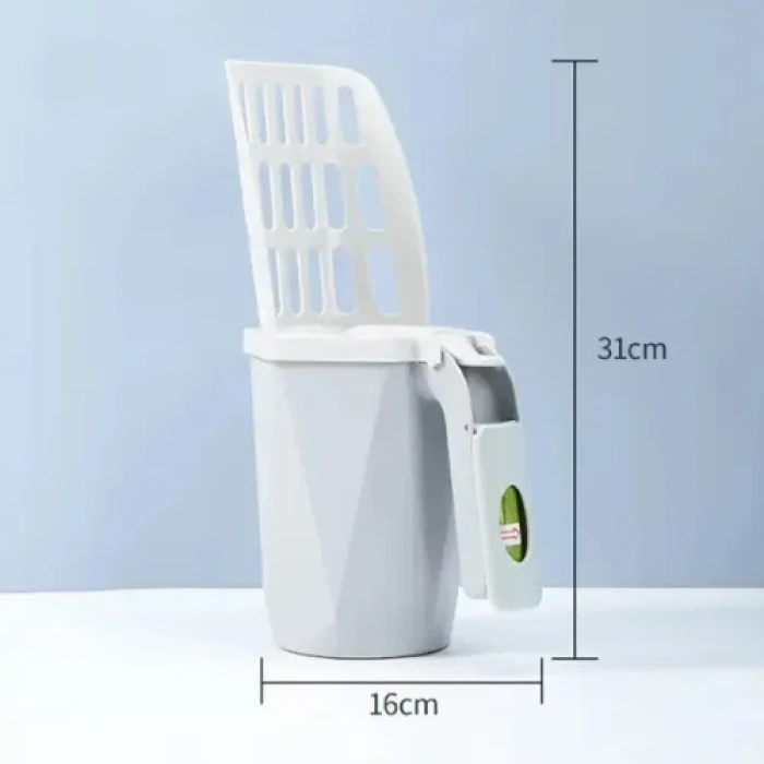 HERŞEYTREND Mikopet Elekli Kedi Kum Küreği Seti