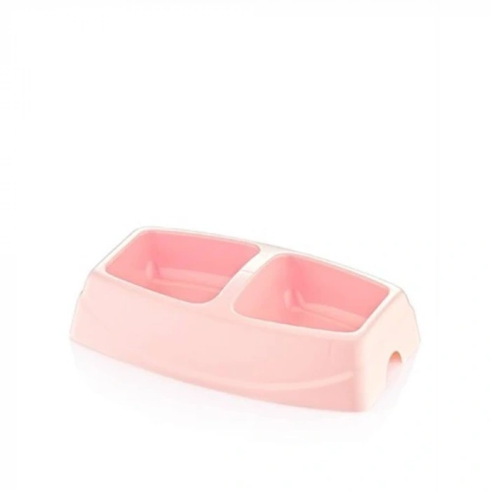 HERŞEYTREND Mikopet İkili Küçük Mama Kabı