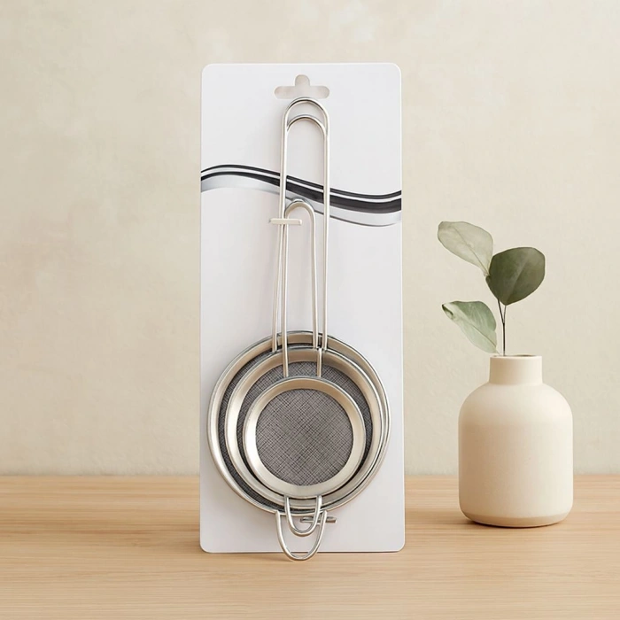 Mini Tel Süzgeç Metal Çerçeveli