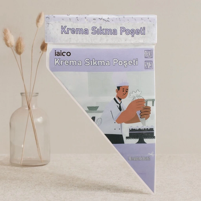 Naylon Krema Sıkma Torbası 25 cm