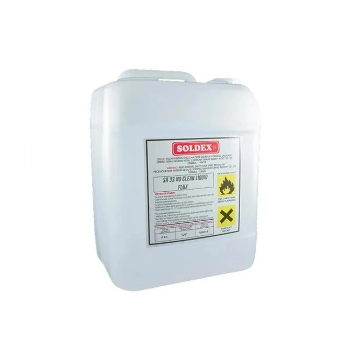 No Clean Flux 5 Lt Sr33 - Temizleme Gerektirmeyen Lehim Suları