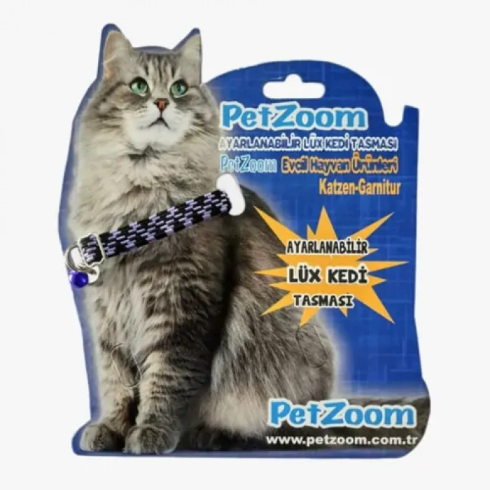 HERŞEYTREND PetZoom Ayarlanabilir Lüks Kedi Tasması