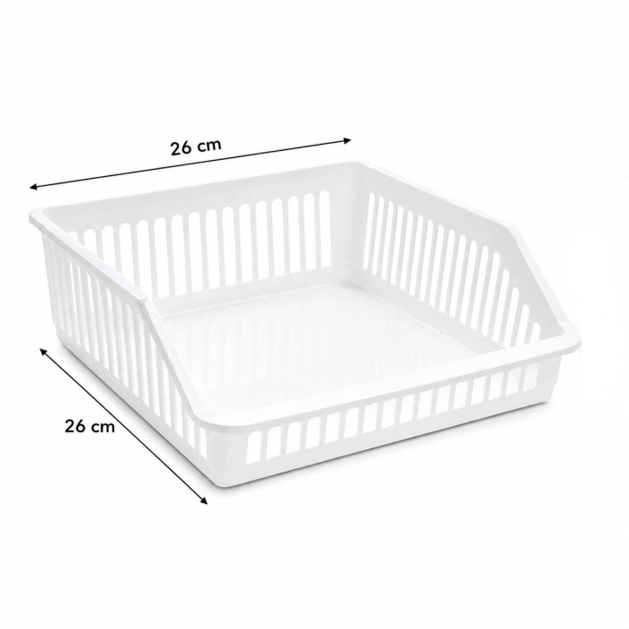 Plastik Çok Amaçlı Organizer 26x26 cm