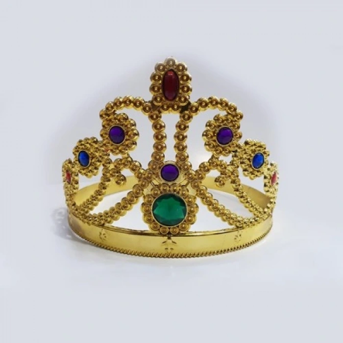 HERŞEYTREND Prenses Parti Tacı Altın Rengi