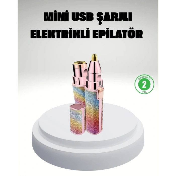Şarjlı Mini Yüz ve Kaş Epilatörü – Ağrısız ve Hassas Temizlik