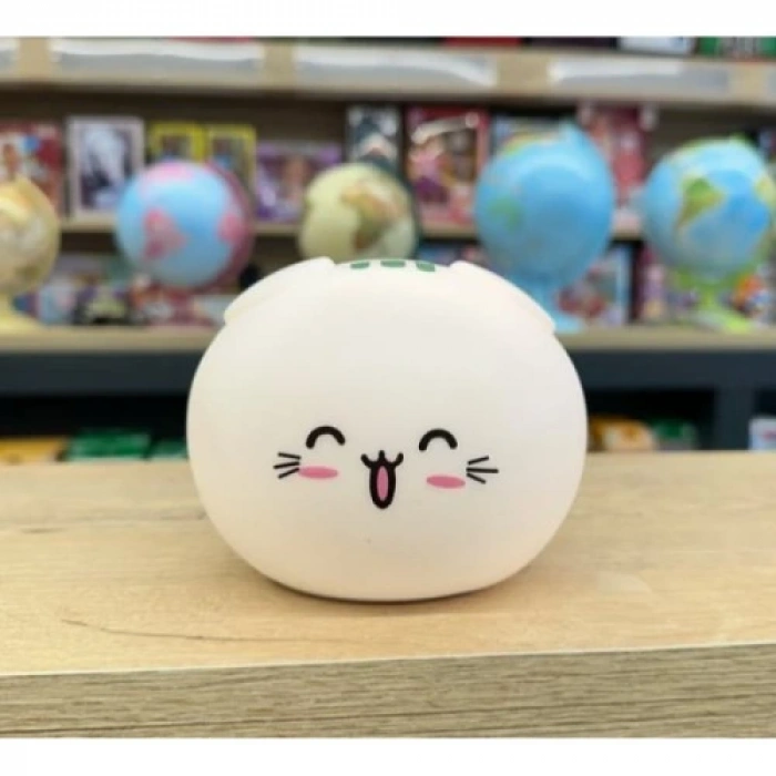 HERŞEYTREND Sevimli Kedi Temalı Dokunmatik Gece Lambası