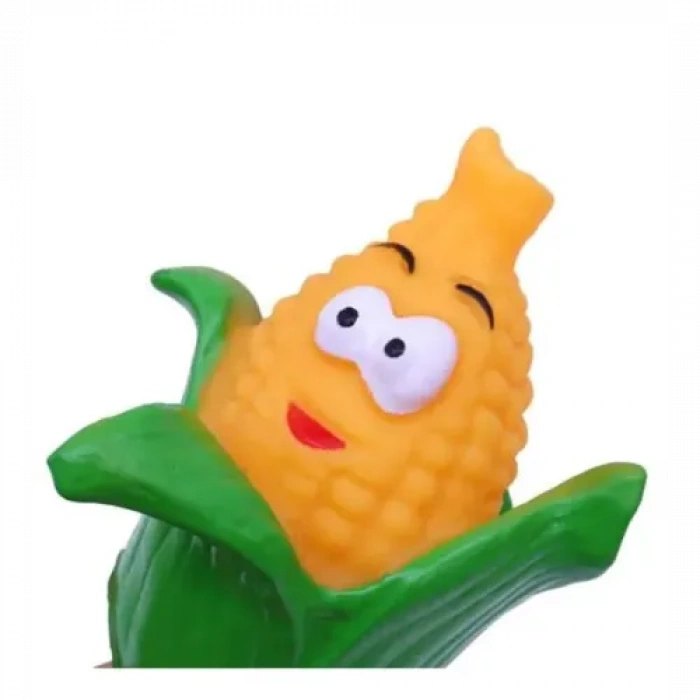 HERŞEYTREND Sevimli Mısır Sesli Köpek Oyuncağı