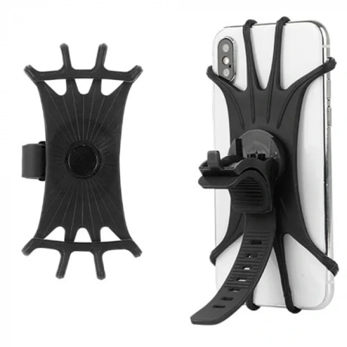 HERŞEYTREND Silikon Esnek Bisiklet Telefon Tutucu