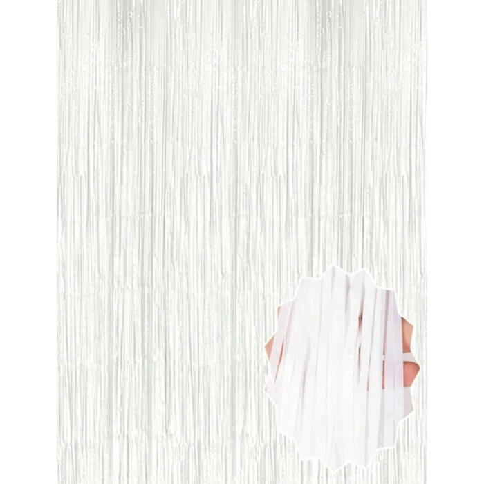 Soft Beyaz Renk Duvar Ve Kapı Perdesi İthal 100x200 Cm