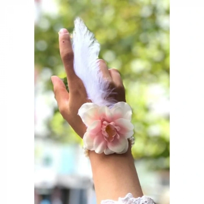 HERŞEYTREND Somon Renk Bride To Be Bileklik 10 Adet