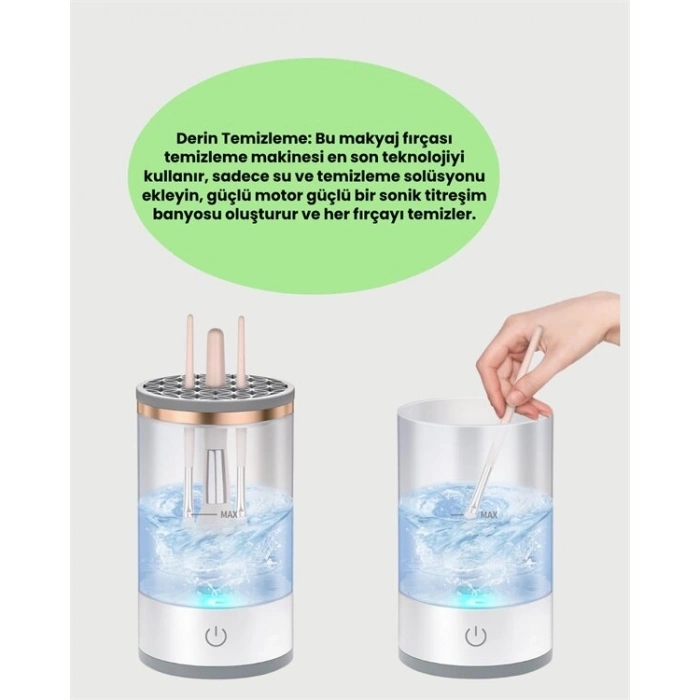 Sonik Titreşimli Fırça Temizleme Makinesi