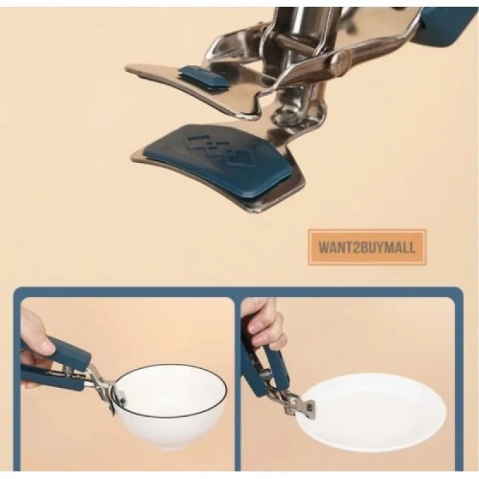 HERŞEYTREND Tabak Tepsi Kelepçesi Yanma Önleyici