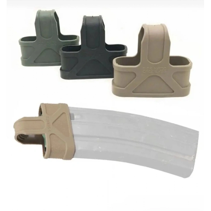 Taktik M4/m16 Hızlı Şarjör Çekme Kauçuk Kılıf 5.56 Mag