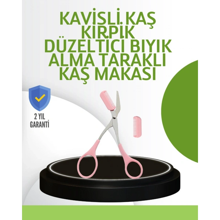 Taşınabilir Kaş ve Kirpik Düzenleme Makası – Ergonomik Tasarım