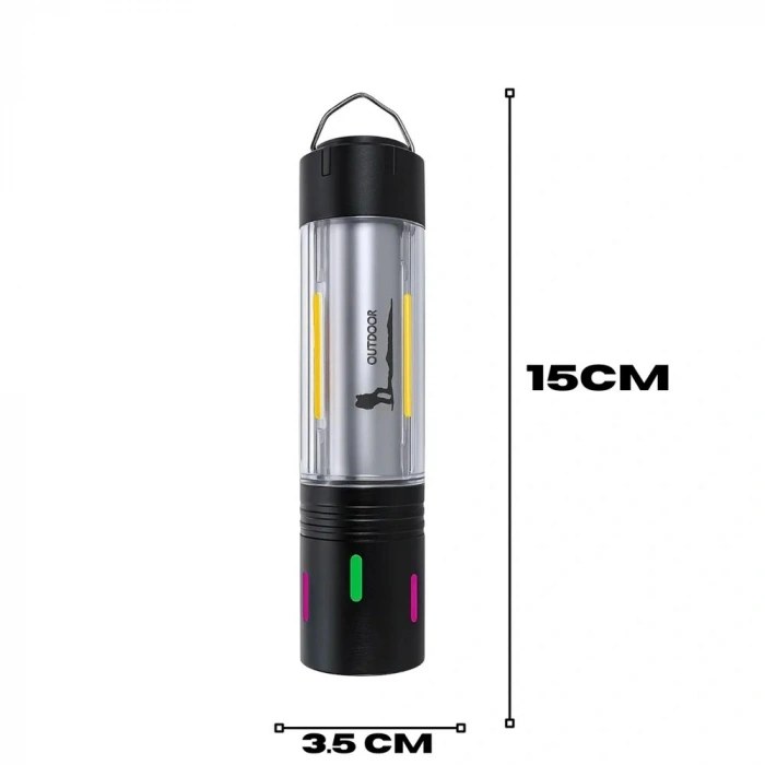 Tg Led Şarjlı Kamp Lambası Ortam Odak Aydınlatma Wt-736