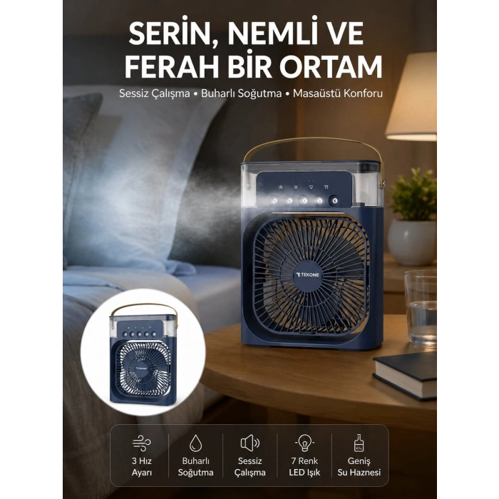 Tüm Gün Kullanıma Uygun Enerji Tasarruflu Fan Yeni Nesil
