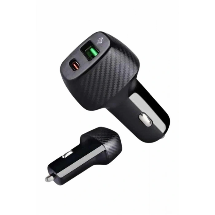 Type-C Girişli Araba Çakmaklık Şarj Cihazı 38W Oto Çakmaklık