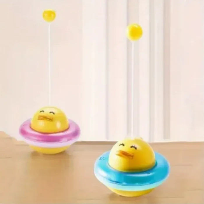 HERŞEYTREND UFO Şekilli Ördek Kedi Oyuncağı