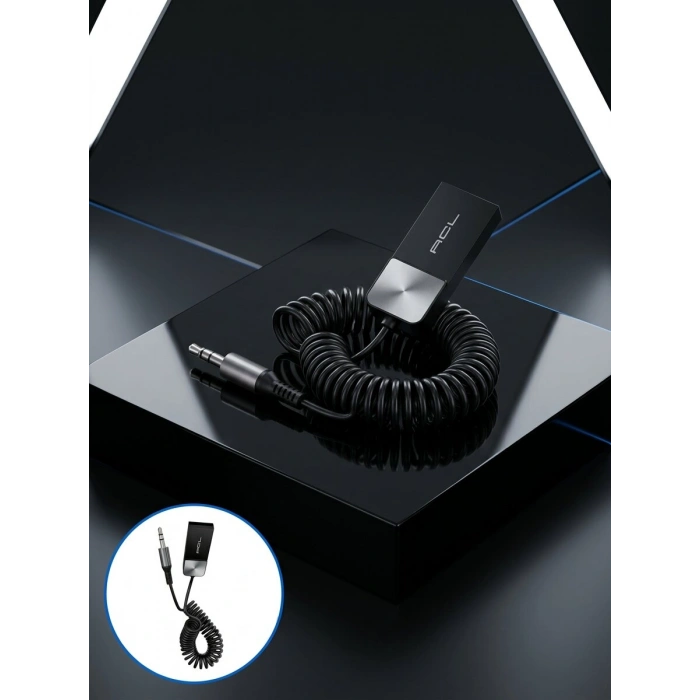 USB Bluetooth AUX Ses Adaptörü Kablosuz Müzik Aktarım Cihazı