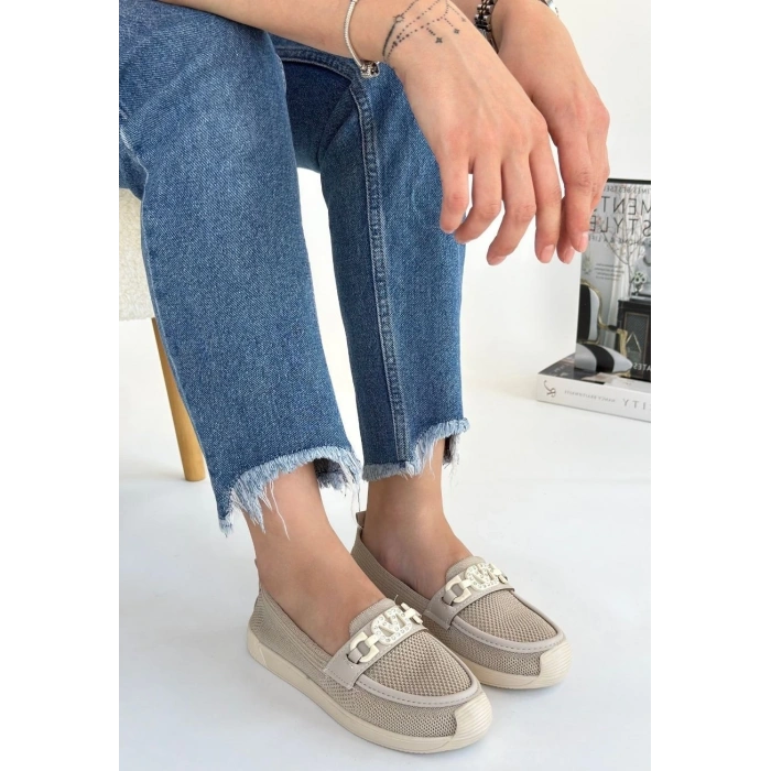 Wata Bej Triko Babet Ayakkabı