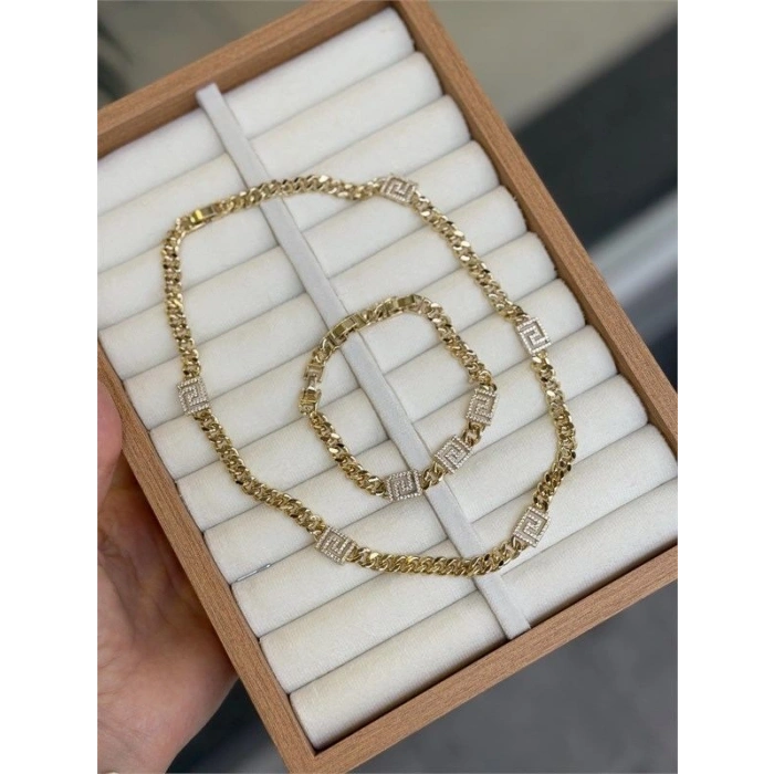 Xuping Set  Kolye - Altın