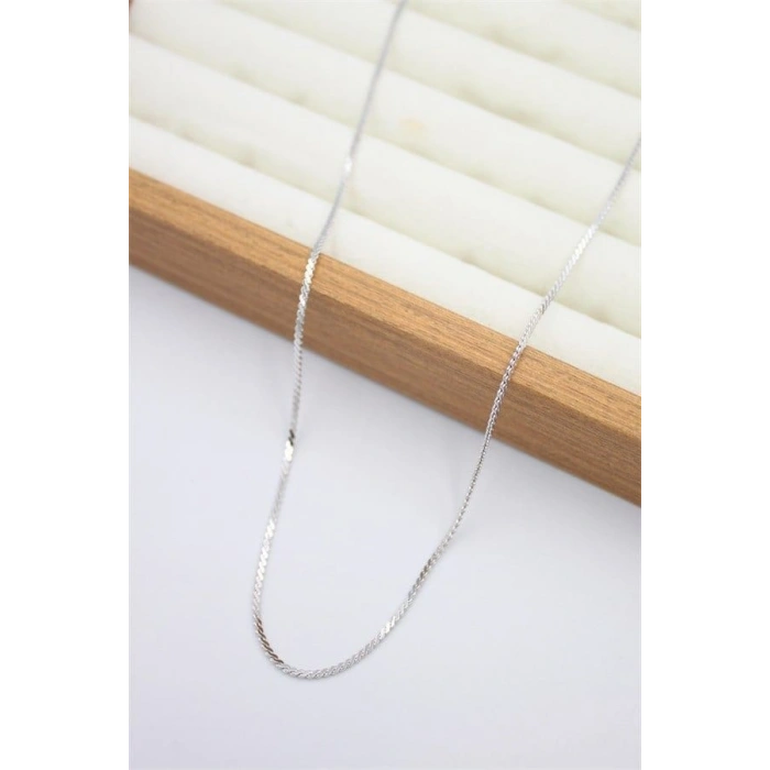 Xuping Zincir Kolye - 55 cm - Gümüş