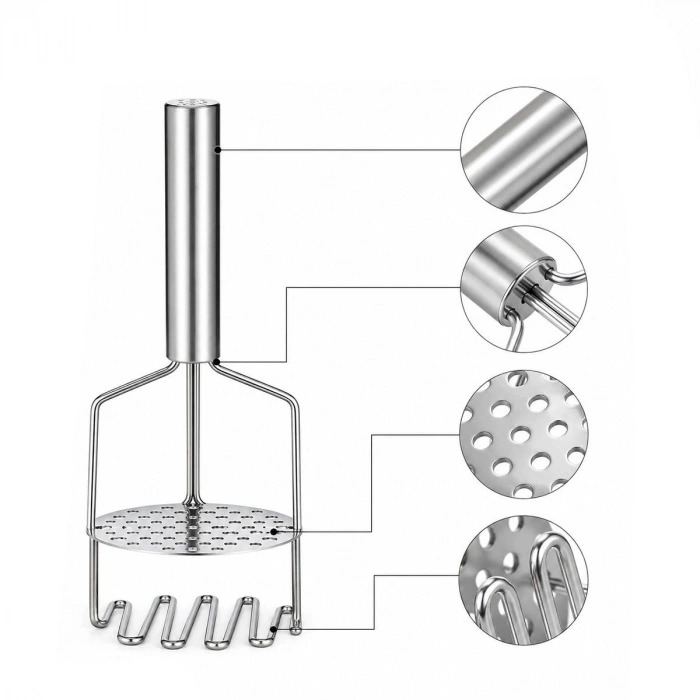 Yaylı 2-in-1 Patates Ezici