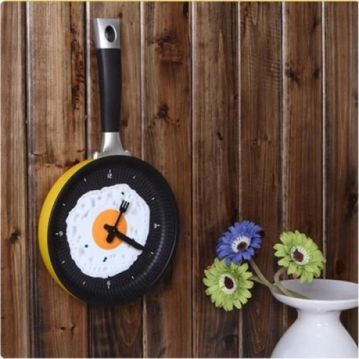 HERŞEYTREND Yumurta Tavası Mutfak Saati