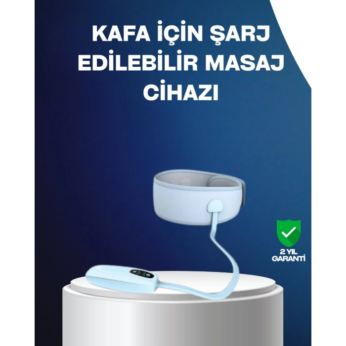 Yumuşak Dokulu Baş Masaj Bandı Günlük Kullanıma Uygun