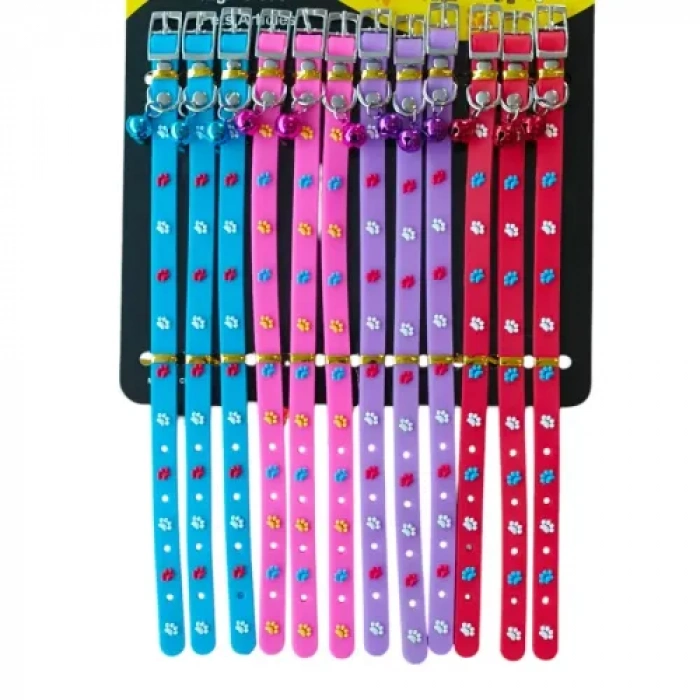 HERŞEYTREND Yumuşak Silikon Kedi Tasması (1 Adet)