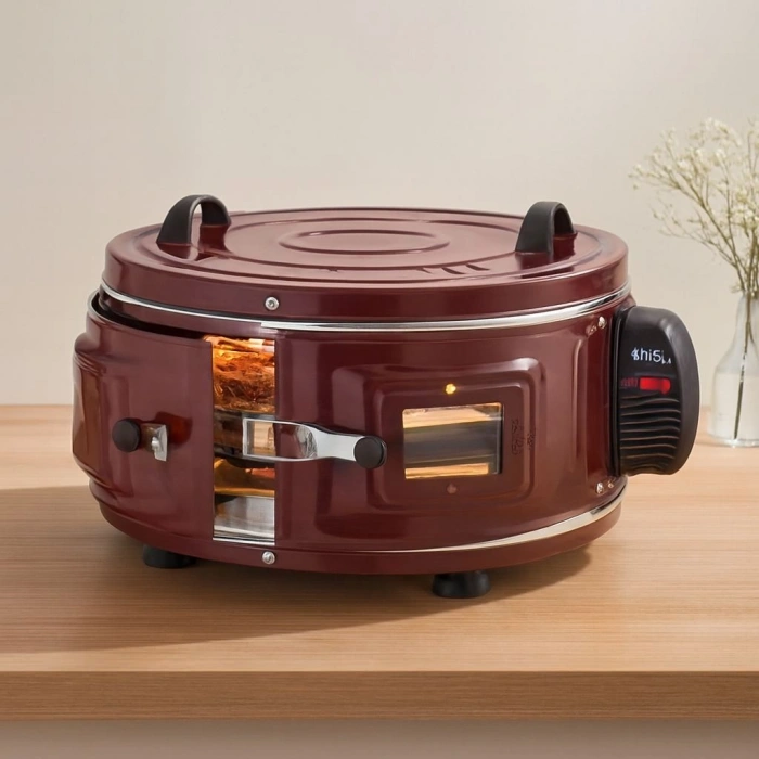 Yuvarlak Davul Fırın 53 cm 1300W