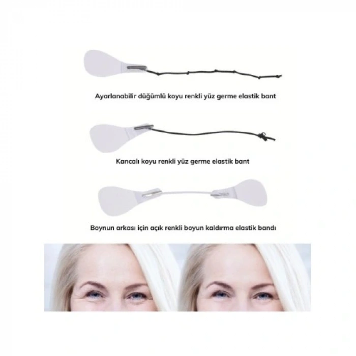 HERŞEYTREND Yüz Yogası Gerdirme Bandı